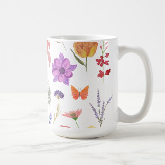 Botanisk blomkrukka| Naturinspirerat present till Kaffemugg