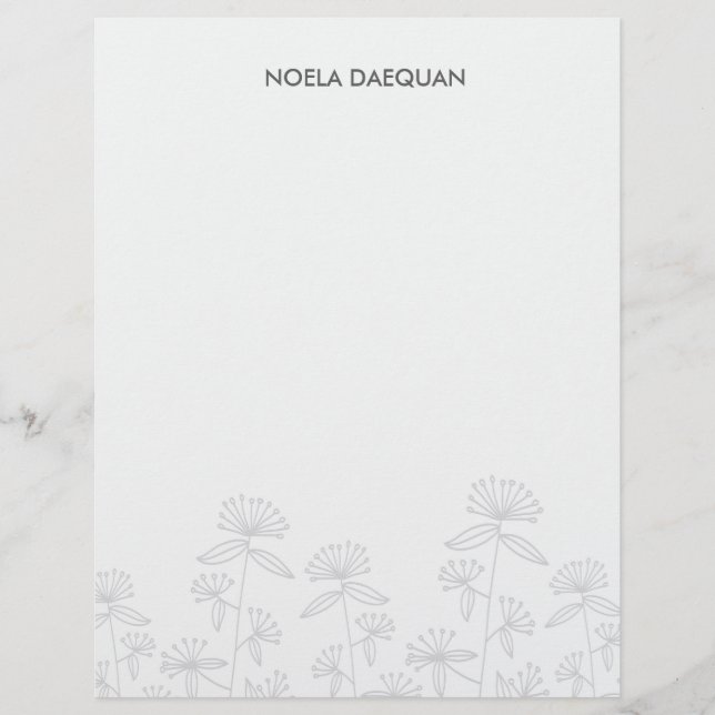 botanisk blomma (Framsida)