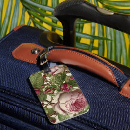 Botanisk blommig design bagagebricka