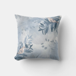 botanisk Blommigt för trendigets moderna Abstrakt Kudde