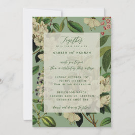 BOTANISK BRÖLLOPSINBJUDNINGAR - VIS MAN INBJUDNINGAR