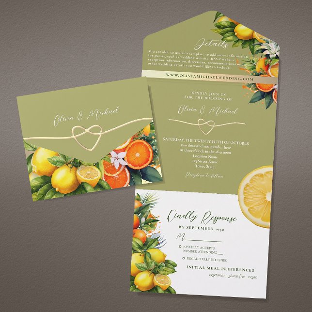 Botanisk Citrus Bröllop (Skapare uppladdad)
