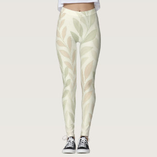 Botanisk drift – mjuka naturinspirerade leggings