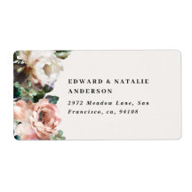 botanisk elegant mörk modern rustik