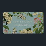 BOTANISK ETIKETT-ANKA-ÄGG FRAKTSEDEL<br><div class="desc">EN BOTANISK ADRESSETIKETT FÖR VINTAGE</div>