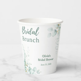 Botanisk Eukalyptus Bröllopsbrunch Bröllopsfest