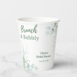 Botanisk Eukalyptus Brunch & Bubbly Bröllopsfest