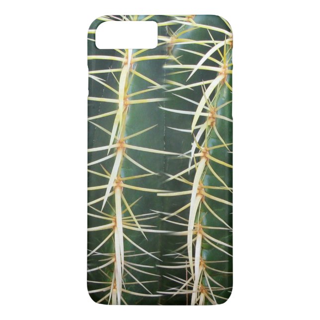 Botanisk grön Spherekaktus Case-Mate iPhone Skal (Baksida)