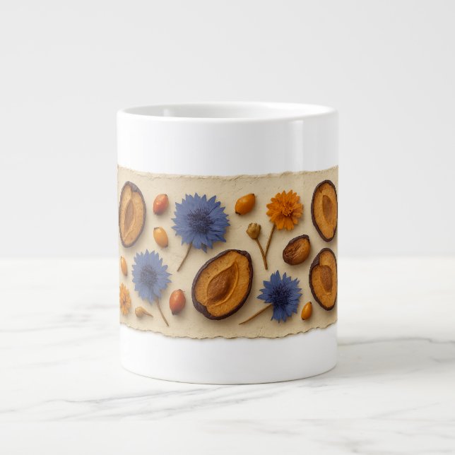 Botanisk Harmoni Mugg Jumbo Mugg (Framsidan)
