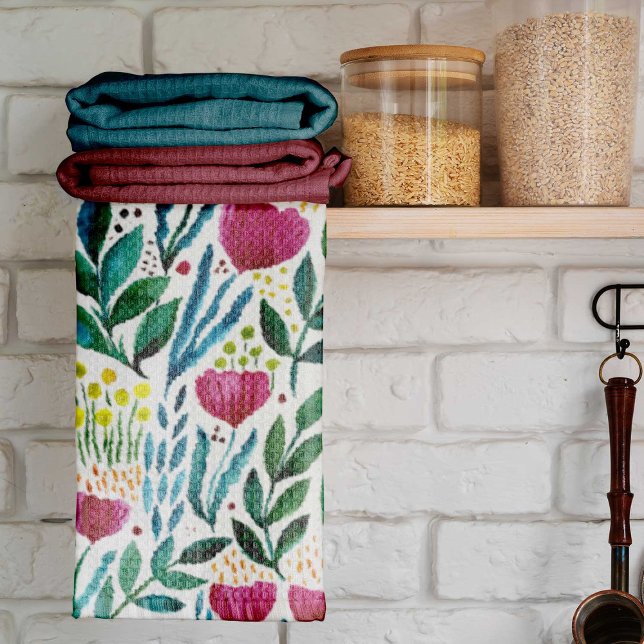 Botanisk illustration av blommigten kökshandduk (Skapare uppladdad)