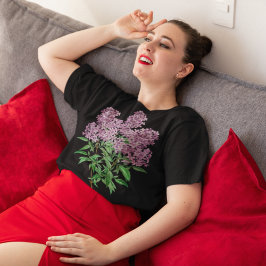 Botanisk illustration av persian Lilac Vintage T Shirt