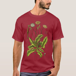 Botanisk illustration för maskros tröja