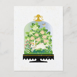 Botanisk kanin klocka 2 vykort
