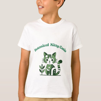 Botanisk katt t shirt