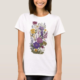Botanisk konst t shirt