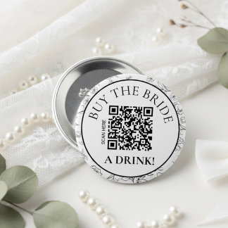 Botanisk Köp Bröllopet En Drink QR Möhippa Knapp
