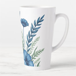 Botanisk Latte-mugg | Stylish Boho-dryckeskärl