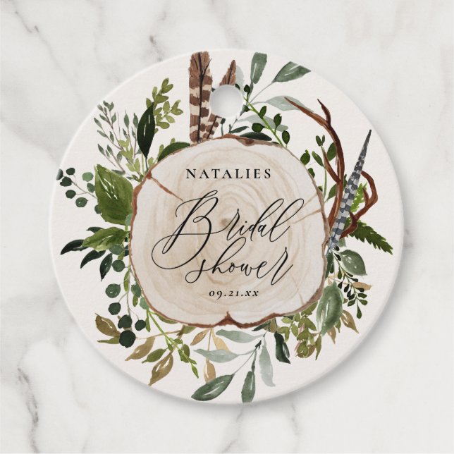 botanisk möhippa för boskapsuppfödning gåvor etiketter (Framsida)