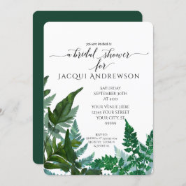 Botanisk möhippa för Fernlövverkskog Inbjudningar