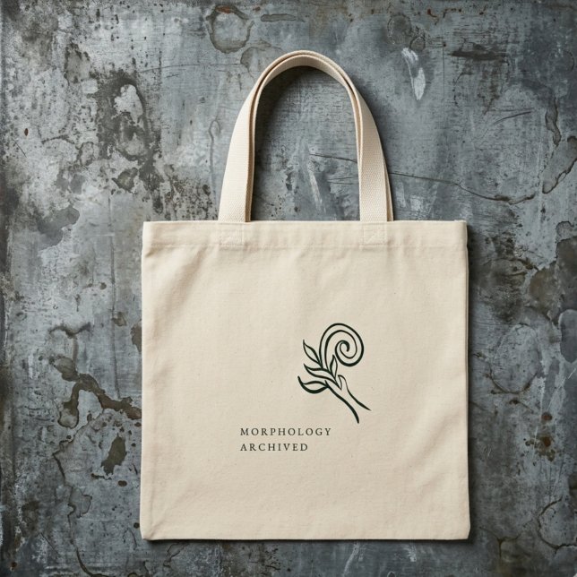 Botanisk Mörk Akademisk Trädgård Läsarpresent Mini Tygkasse (Skapare uppladdad)