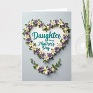 Botanisk Mors Dag Dotter Kort