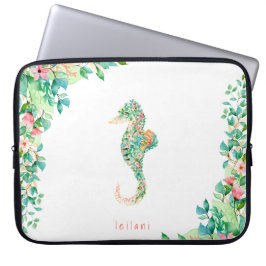 Botanisk öSeahorse Laptop Fodral
