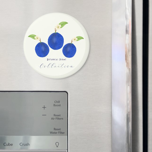 Botanisk Plommonsamling Magnet (In Situ (Fridge))