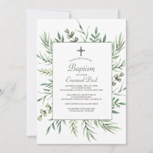 Botanisk religiös inbjudan