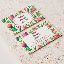 Botanisk Rosa Stylist Skönhetsverksamhet
