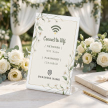 Botanisk Salvia Grön Företag Wifi Lösenord