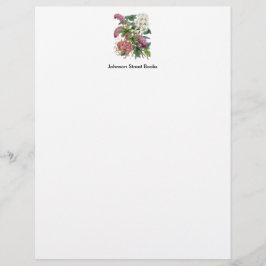 Botanisk sida för vintage