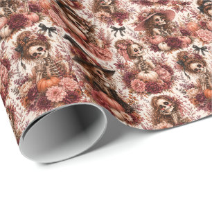 Botanisk Skelett Presentpapper