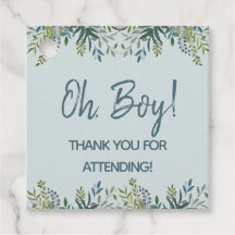 Botanisk Skönhet! Anpassad Baby Shower
