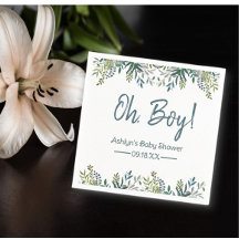 Botanisk Skönhet! Anpassad Baby Shower