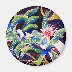 Botanisk trädgård magnet