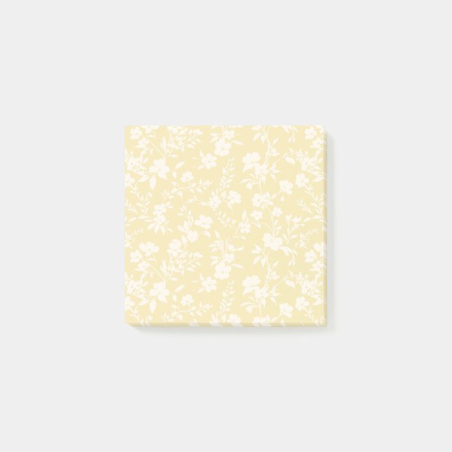 Botanisk Trädgård Neutral - Smörkräm Post-it Block (Framsida)