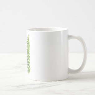 Botanisk tropisk dekor för Fernillustration No.7 Kaffemugg