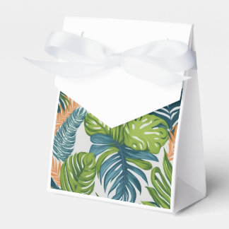 Botanisk tropisk presentlåda