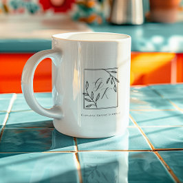 Botanisk Vapensköld | Timless Monogram Kaffemugg