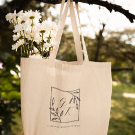 Botanisk Vapensköld | Timless Monogram Tygkasse