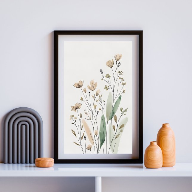 Botanisk Vind Harmoni Poster (Skapare uppladdad)