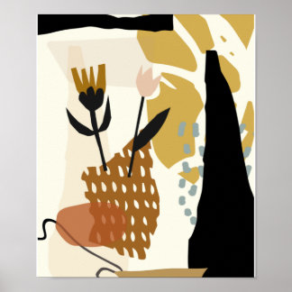 Botaniska Abstrakter Minimal 02 #illustration Poster