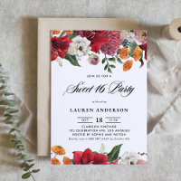 Botaniska Amaryllis och Morsa Blommigt Sweet 16 Pa