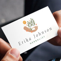 Botaniska anläggningar i Hand Herbalist Minimalist