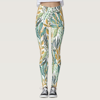 Botaniska baljväxter leggings