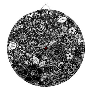 Botaniska Beauties Black and White Piltavla