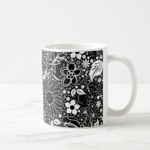 Botaniska Beauties Black n White Coffee Mugg