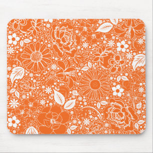 Botaniska beauties-Orange, musknapp Musmatta