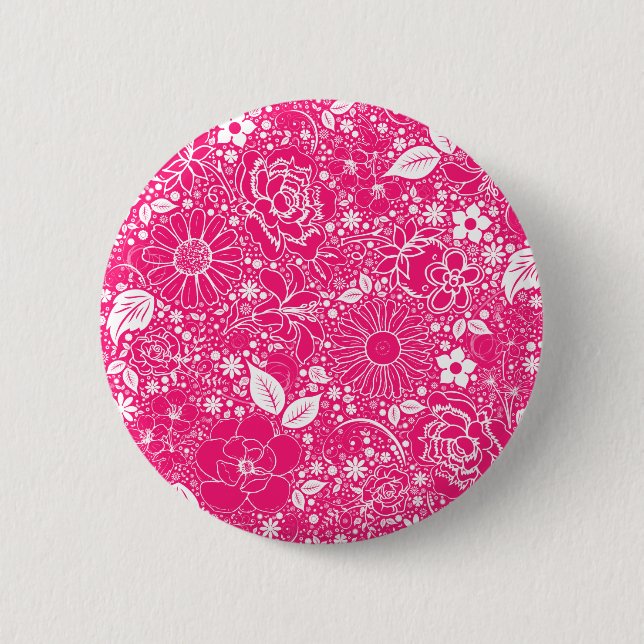 Botaniska Beauties SHOCK ROSA Knapp (Framsida)