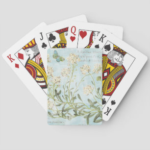 Botaniska blått casinokort